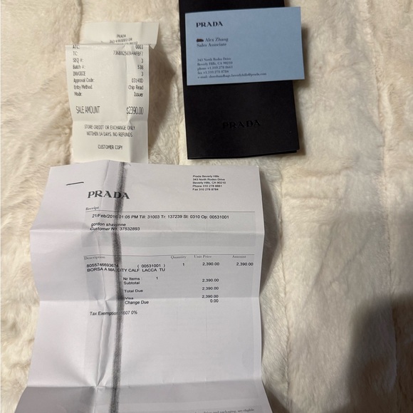 Prada Vibrant Red Saffiano Leather Tote - Picture 14 of 14